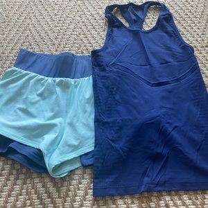 Small Fabletics Accelerate Two Piece outfit